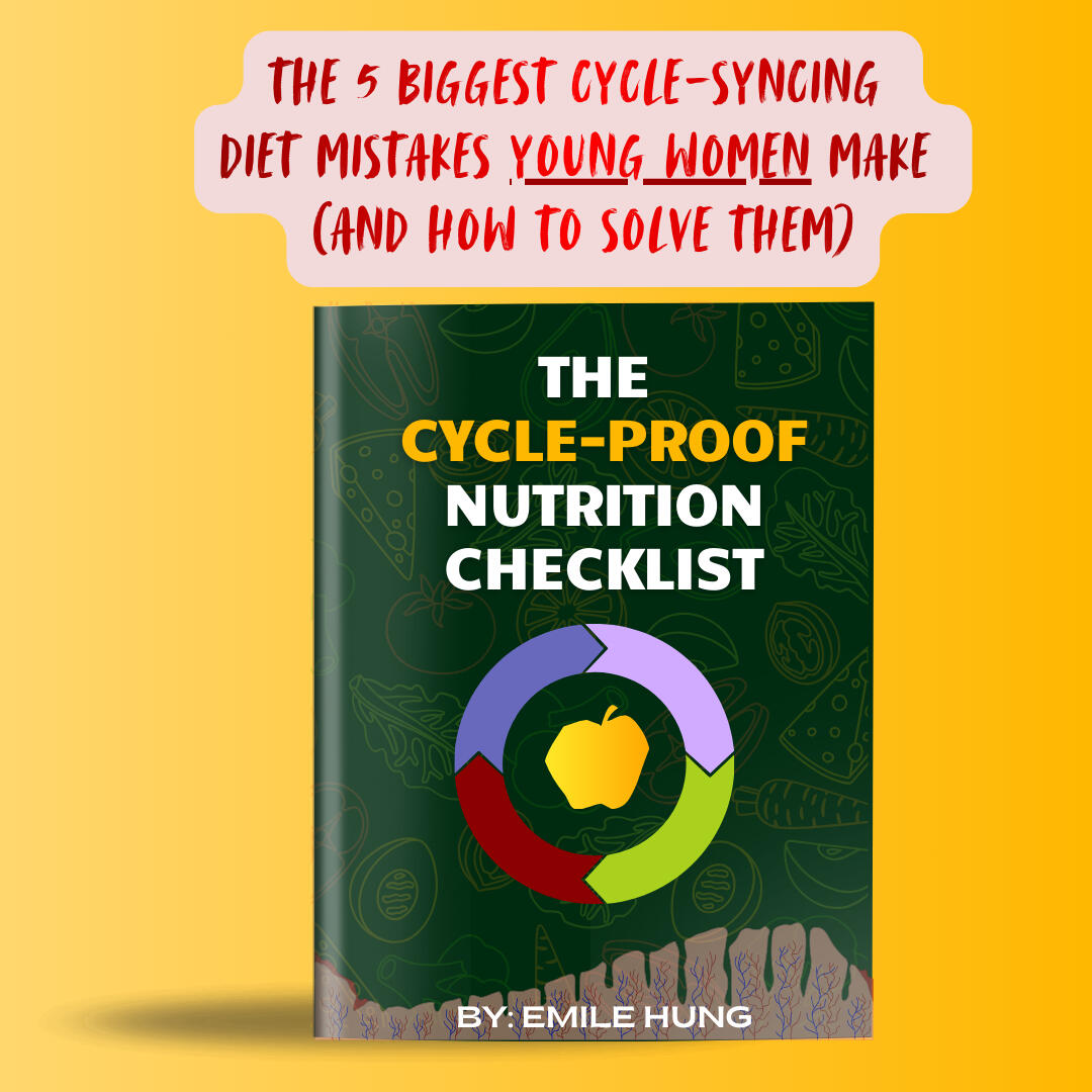 Get rid of confusing cycle-syncing nutrition!